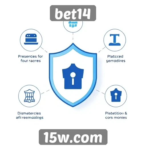 Funcionalidades de segurança na plataforma bet14