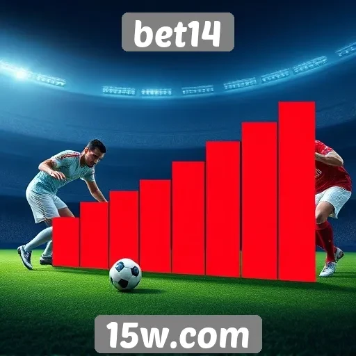 Evolução da base de usuários do bet14